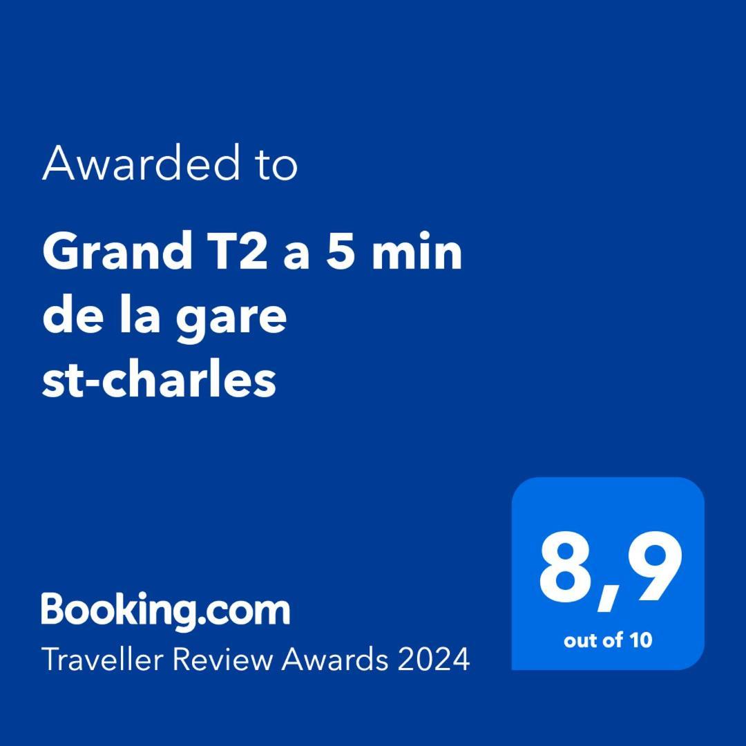Grand T2 Climatise A 5 Min De La Gare St-Charles - Vieux Port Apartman Marseille Kültér fotó
